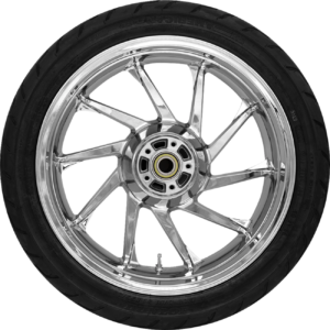 WHEEL REAR HURRICANE W/TIRE ABS (TPMS) CHROME 18"
