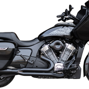 Exhaust Qualifier 2:1 Black Race Only Indian w/Powerplus