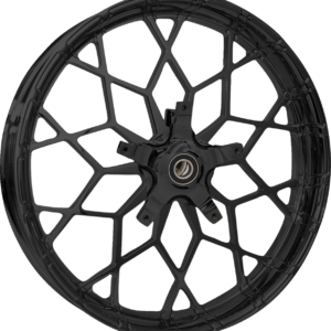 WHEEL FRONT 21x3.5 PHENOM BLK FOR STK ROTORS