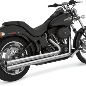 BIG SHOTS LONG EXHAUST - CHROME - SOFTAIL