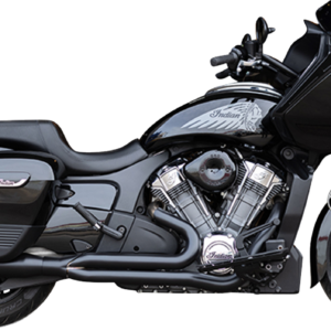 Exhaust Qualifier 2:1 Black 49 State Indian w/Powerplus