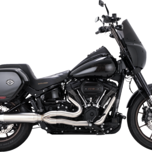 GASLIGHTER 2-1HS EXHAUST SYSTEM - BRUSHED - M8 SOFTAIL