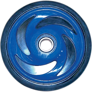 WHEEL,POL 5.35" INDY BLUE