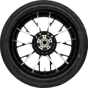 WHEEL REAR MARLIN W/TIRE ABS (TPMS) BLACK CUT 18"
