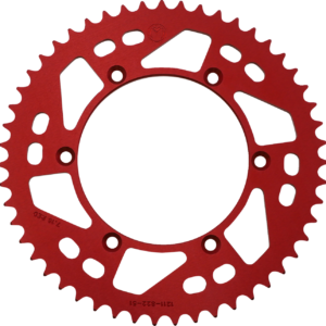 SPROCKET ALU GAS 51T RED