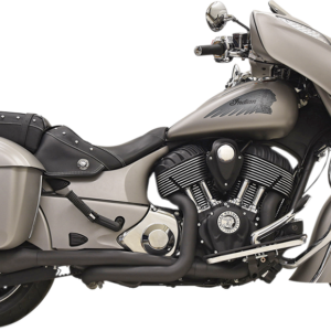 EXHAUST T-DUAL IND CHF BK