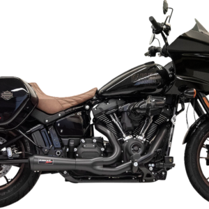 Exhaust 2:1 Road Rage 2 Ripper Short 49C Black M8 Softail