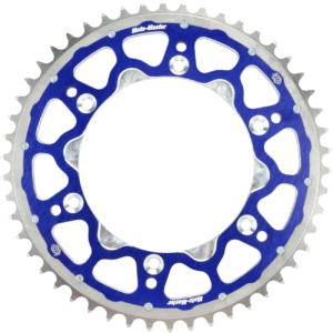 FUSION SERIES DUAL RING SPROCKET (BLUE, 428-46T) KTM