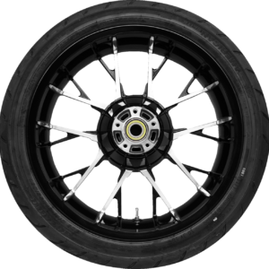 WHEEL REAR MARLIN W/TIRE ABS (TPMS) BLACK CUT 18"