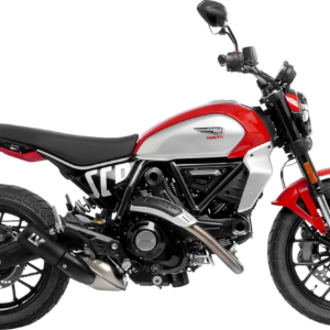 MUFFLER LV-10 FULL BLACK DUCATI SCRAMBLER 800