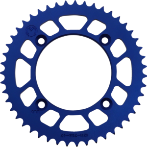 SPROCKET ALU YAM 47T BLUE