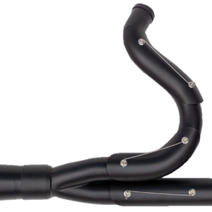 2-into-1 Assault Exhaust System Full Black on Black