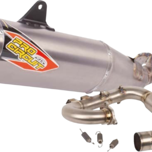 EXHAUST TI6 TITANIUM/CARBON