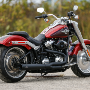 EXHAUST BLK 2-1RC M8 ST