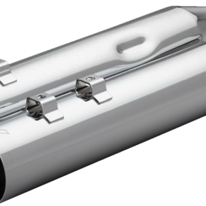 MUFFLER 4.0" TRIKE/TC STRAIGHT CUT CHROME