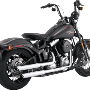 MUFFLERS 3" TWIN SLASH CHROME DLX CRSBNS SLM