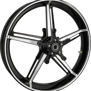 WHEEL FACTORY 24 WITH HUB & ADAPTERS 19" X 3.25" BLK CC