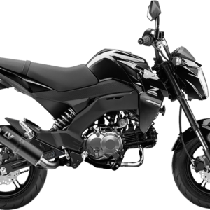 EXHAUST GP CORSA BLACK KAWASAKI Z125