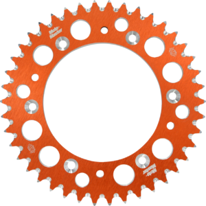 7075 SERIES ALU SPROCKET (ORANGE, 415-40T) HUSQVARNA, KTM