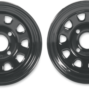 WHEEL DLTA 12X7 4/137 BLK