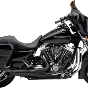 EXHAUST 2:1 W/TIP BLK FLH