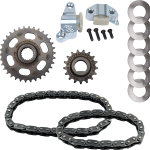 CAMSHAFT CHAIN KIT, CHAIN, SPROCKETS, SHIMS, TENSIONER - BT