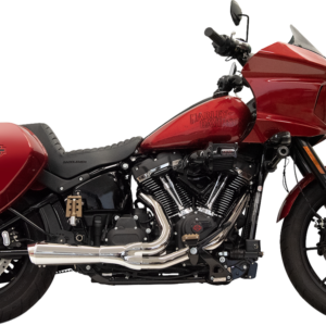 EXHAUST SHORT RIPPER 2:1 / MEGAPHONE CHR 49STATE M8 SOFTAIL
