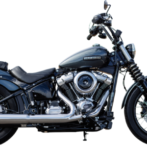 Muffler Slip-On Grand National 50 State 4"Chrome M8 Softail