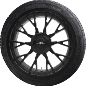 Rear Wheel 18 x 7 Marlin 3D  Trike Solid Black w Tire TPMS