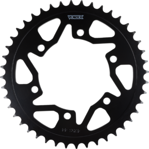 SPROCKET VORTEX STEEL REAR 520-44 TOOTH BLACK