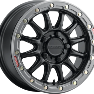 WHEEL ALPHA BLK W/GM RING 15X10 5X114.3  +25