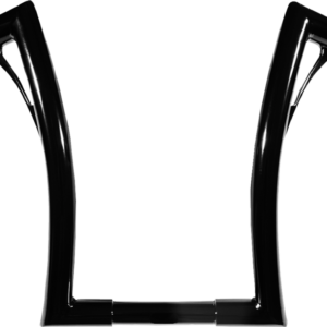 HANDLEBAR FLOWBAR 1.5" BLACK 17" END RISE ROADGLIDE