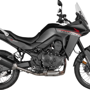 MUFFLER TI HONDA XL750 TRANSALP BLK