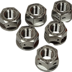 TITANIUM SPROCKET NUTS