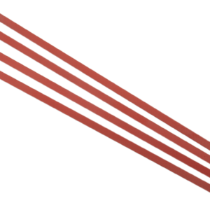 CLAMPS EXH WRAP RED 4PK
