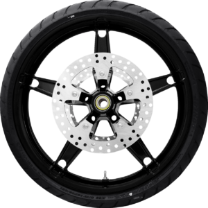 WHEEL FRONT DAYTONA W/TIRE ABS(TPMS) BLK 21"  11.8"