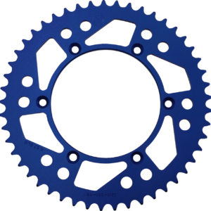 SPROCKET ALU YAM 49T BLUE