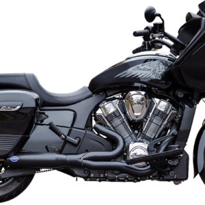 Exhaust Qualifier 2:1 50 State Black Stainless Challenger