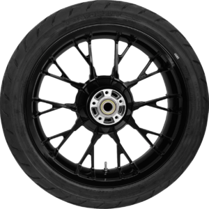 WHEEL REAR MARLIN W/TIRE ABS (TPMS) SOLID BLACK CUT 18"