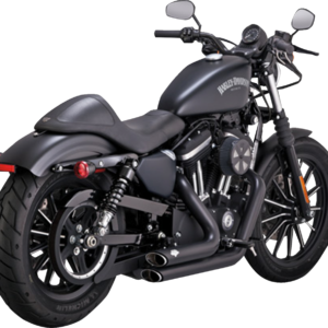 EXHAUST S-SHT STAG BLK.XL