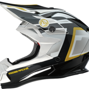 HELMET MR3 F.A.F. BLACK/WHITE/GOLD 2XL