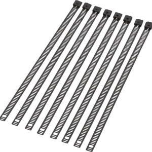 CABLE TIE BLACK 8" 8PK
