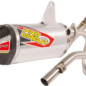 EXHAUST T6 STAINLESS/CARBON KLX140