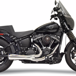 Exhaust 2:1 Road Rage 2 Ripper Short 49C Chrome M8 Softail