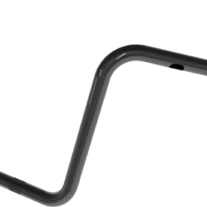 HANDLEBAR 1" APE HANGER 16" BLACK