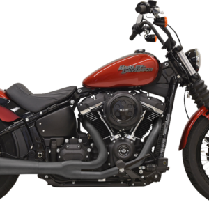 Exhaust 2:1 Road Rage 49 State Black M8 Softail