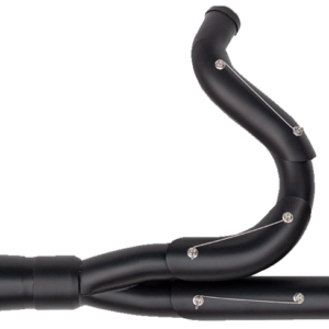 2-into-1 Assault Exhaust System Full Black on Black