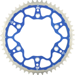 FUSION SERIES DUAL RING SPROCKET (BLUE, 520-51T) YAMAHA