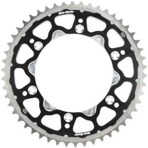 FUSION SERIES DUAL RING SPROCKET (BLACK, 420-46T) HUS, KTM