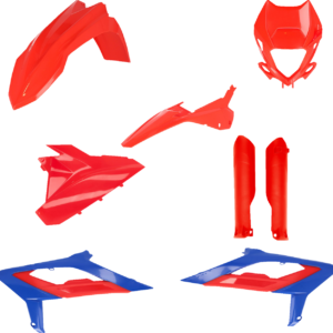 PLASTIC KIT FULL BETA RED/BLUE